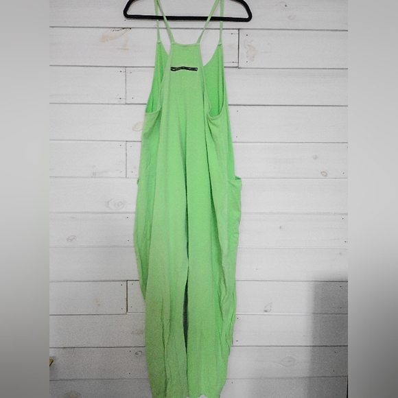 Free People Movement Hot Shot Onesie Lime - Medium - Picture 9 of 13